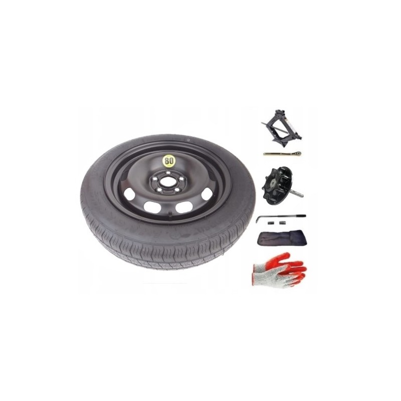 SESTAVA + DOJEZDOVÉ KOLO Škoda Roomster I (2006 - 2015) R15 5X100X57,1