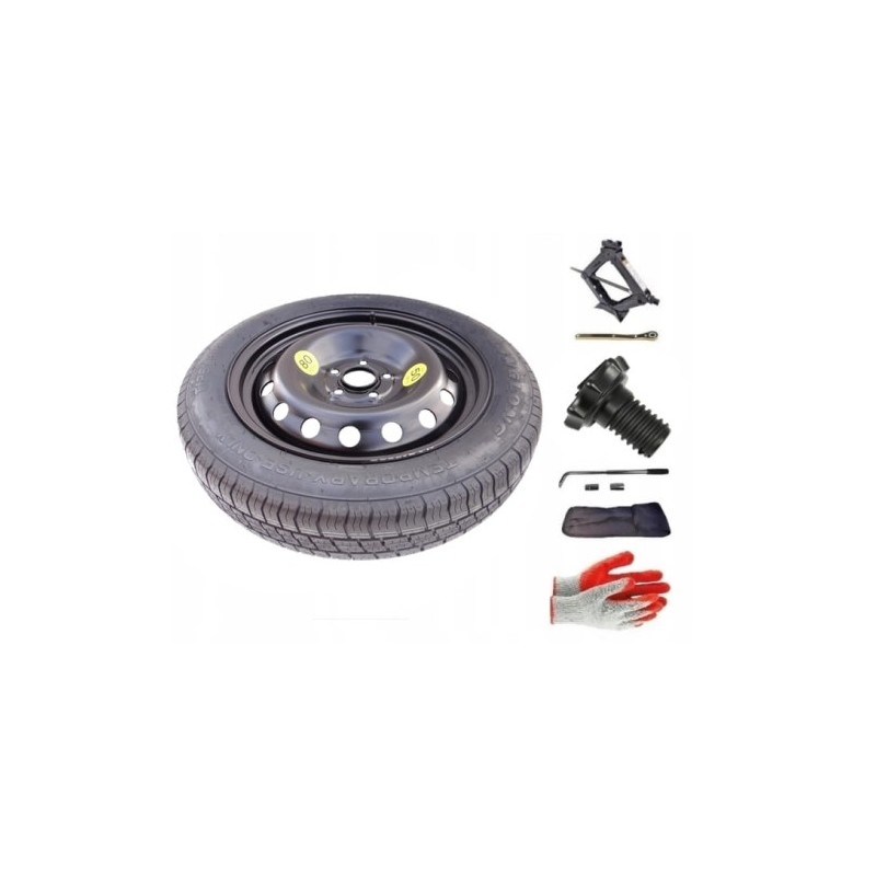 SESTAVA + DOJEZDOVÉ KOLO Škoda Yeti 4x4 I (2009 - 2017) R16 5X112X57,1