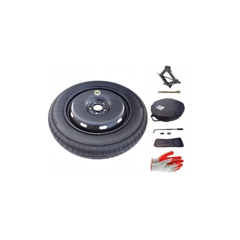 SESTAVA + DOJEZDOVÉ KOLO SsangYong Korando III (2010 - 2019) R17 5X112X66,6