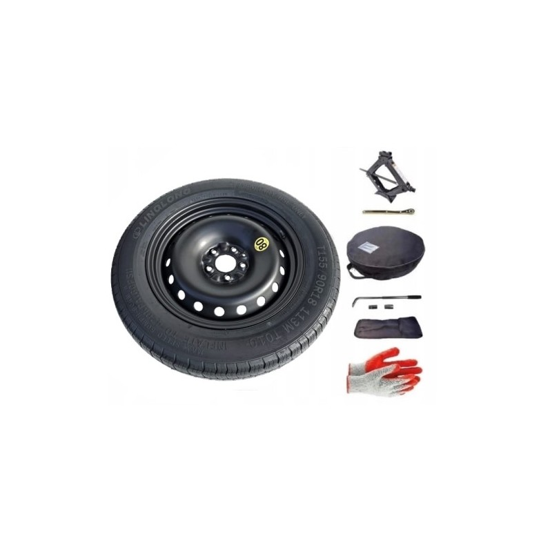 SESTAVA + DOJEZDOVÉ KOLO Tesla Model X SUV I (2015 - ) R18 5X120X64,1