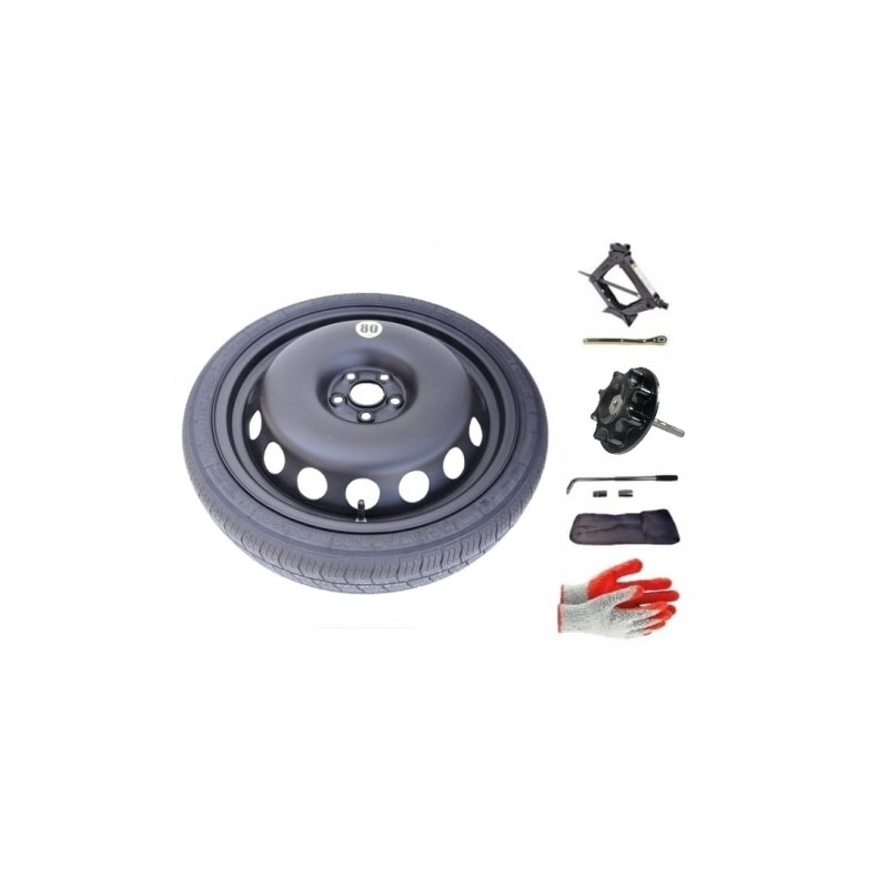 SESTAVA + DOJEZDOVÉ KOLO Volkswagen Polo VI (2017 - ) R18 5X100X57,1