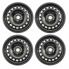 4x ocelový disk 6,5Jx17, 5x112x57,1 ET 38 - AUDI A3 8V(2012 - 2020)