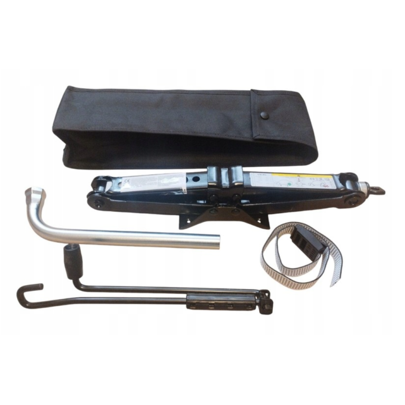 SESTAVA - VW AG ORIGINÁLNÍ ZVEDÁK nůžkový 1220 kg, klíč 17, povlak