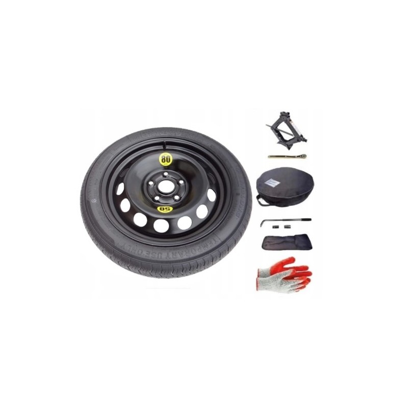 SESTAVA + DOJEZDOVÉ KOLO Volkswagen Golf VIII(2019 - ) R16 5X112X57,1