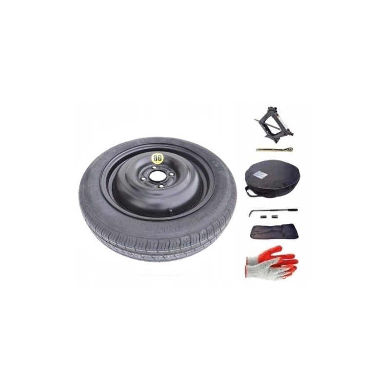 SESTAVA + DOJEZDOVÉ KOLO Ford Fiesta VII (2017 - )  R15 4X108X63,4